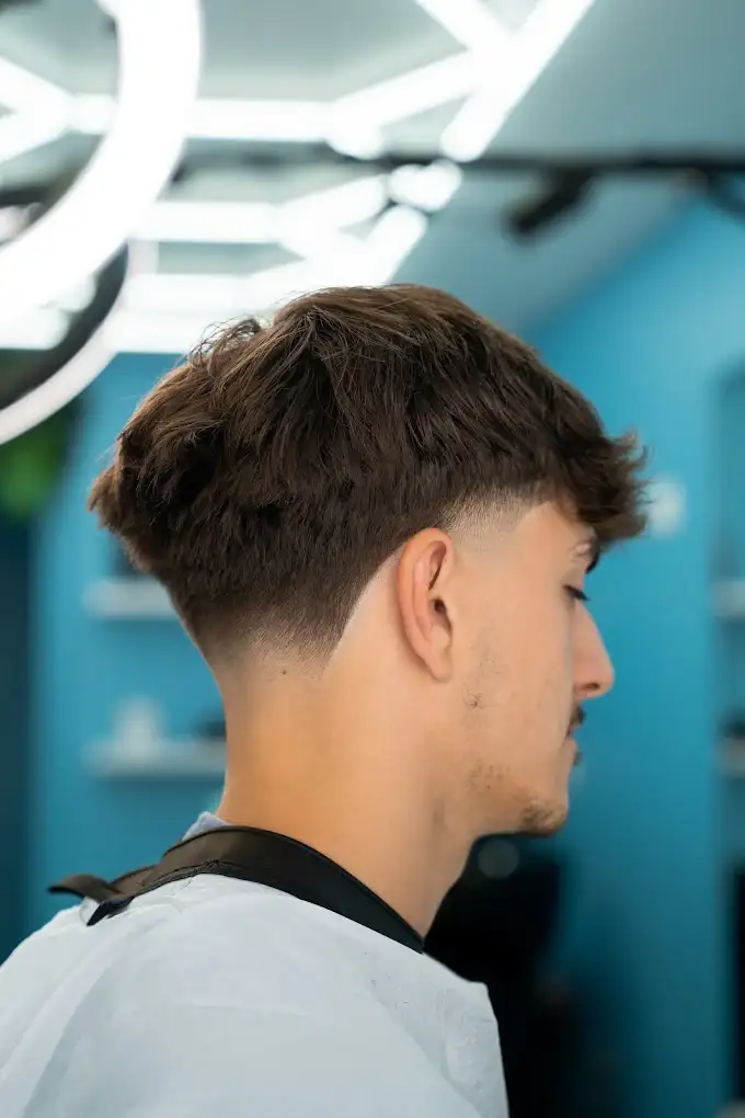 Coupe de cheveux homme réalisée au barber shop LN Stvdio à Quessoy